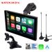 �I���_�b�V�����j�^�[ 10�C���` �ԍڃ��j�^�[ 12/24V �n�f�W �t���Z�O RCA Android Auto Car Play TKHFT1019A