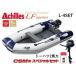  Achilles /Achilles L-4 Set LF-297WB Tohatsu 4 -тактный 2 лошадиные силы комплект 4 посадочных мест энергия * резиновая лодка дерево пол модель L4 навесной мотор имеется ( бесплатная доставка )