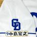 * бесплатная доставка * Chunichi Dragons средний остров .. имя 4 отвечающий . вышивка нашивка форма 