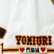 * бесплатная доставка * Tokyo Yomiuri Giants . человек . бок . имя рукав вышивка нашивка форма для болельщиков 