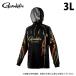 [ приобретенный товар ] Gamakatsu GM3816 ( черный |3L) 2WAY принт Zip рубашка f-ti( рыбалка одежда |2026 год весна лето модель ) /26SS /(c) [Σ01]