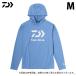  Daiwa DE-3424 ( ash blue |M) sun block do life -ti- shirt ( fishing wear |2024 year spring summer model ) /24SS /(5)