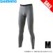 [ Medama commodity ] Shimano sun protection inner tights IN-007V charcoal M ( Rush Guard ) /(5)