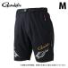 [ obtained commodity ] Gamakatsu GM3741 M| black (Gamakatsu) stretch fishing short pants ( fishing wear |2024 year of model ) /Gamakatsu /(c)