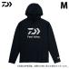  Daiwa DE-3424 ( black |M) sun block do life -ti- shirt ( fishing wear |2024 year spring summer model ) /24SS /(5)