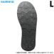 [ obtained commodity ] Shimano KT-003V (L size ) geo lock cut pin felt sole kit middle circle ( dark gray ) ( sole * change sole |2022 year of model ) /(c)