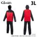 [ приобретенный товар ] Gamakatsu GM3784 (3L| красный × черный ) G спецификация непромокаемый костюм ( рыбалка одежда |2025 год модели ) /25SS /(c) [Σ01]