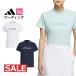  Adidas Golf одежда JWJ93 HEAT.RDY стрейч короткий рукав mok рубашка [. пот скорость .]( женский )