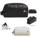  Adidas Golf TL617 искусственная кожа metal Logo Zip сумка 