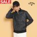  Callaway Golf одежда C24217101 точка принт картон полный Zip тренировочный ( мужской )