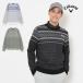  Callaway Golf одежда C25218103 nordic рисунок вырез лодочкой вязаный [ вырез лодочкой свитер ]( мужской )