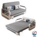  диван 2WAY диван-кровать sofa bed сиденье "zaisu" 1 человек для 2 местный .THKJ 3 местный . многофункциональный складной место хранения имеется складной диван темно синий популярный модный удобный 