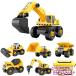  упаковка соответствует машина игрушка комплект строительство машина строительные работы машина работа машина строительство машина комплект .. машина строительные работы машина машина игрушка миникар 6in1 DIY ролик 