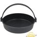  кастрюля для скияки юг часть tsuru есть чёрный обжиг прямой огонь для юг часть металлический контейнер (30 CM)