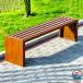  сад bench наружный steel metal рама шпаклевка .o.. соус нет парк bench сад стул максимальный нагрузка 300 KG вход сумка двор газонная трава сырой панель для атмосферостойкий шпаклевка 