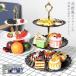  подставка для выпечки 3 уровень сладости тарелка Afternoon Tea подставка фрукты tray cup подставка для выпечки сладости inserting десерт подставка party свадьба женщина . популярный 