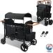  коляска 4 посадочных мест - Wagon 4 . для - twin Cart на крыше установлен уличный Wagon THKJ много человек для Carry складной комбинированный - движение . детский сад уход за детьми . комплект ..