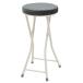  восток . складной высокий табурет PC-34DGY темно-серый складной стул модный стул табурет высокий складной стул круг стул счетчик стул Северная Европа 