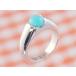p Limo детское кольцо K10 белое золото бирюзовый 