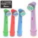  Brown Oral B заменяемая щетка зубная щетка детский 8 шт. комплект Braun мягкость .EB10 сменный сменный щетка электрический зубная щетка зуб . удаление щетка щетка head древесный уголь ..k Lee 