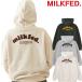 MILKFED. �~���N�t�F�h ���f�B�[�X COOPER ARCH LOGO SWEAT HOODIE �p�[�J�[ �X�E�F�b�g 103263012009