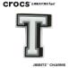  Crocs crocs[ аксессуары jibbitzji Bit'z ]Letter T / письмо [T]|10007013