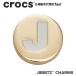  Crocs crocs[ аксессуары jibbitzji Bit'z ]GOLD Letter J / Gold письмо [J]|10008516