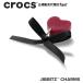  Crocs crocs[ аксессуары jibbitzji Bit'z ]SYMBOL2//Shiny Red Heart with Bow/ лента имеется глянцевый красный Heart l10015659