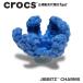  Crocs crocs[ аксессуары jibbitzji Bit'z ]NATURE4 //Blue Crochet Flower/ голубой. иглы для вязания крючком плетеный. цветок l10016130