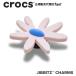  Crocs crocs[ аксессуары jibbitzji Bit'z ]NATURE3 //Pink Crafted Daisy/ розовый k черновой tedo Дэйзи / цветок l10016176