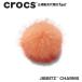  Crocs crocs[ аксессуары jibbitzji Bit'z ]Shoelry //Orange Long Hair Puff/ orange длинный волосы пуховка l10016206