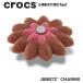  Crocs crocs[ аксессуары jibbitzji Bit'z ]NATURE5 //Maroon Velvet Flower/ dark red wine bell спальное место цветок / цветок l10016569