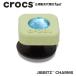  Crocs crocs[ аксессуары jibbitzji Bit'z ]Shoelry4 //Green PVC Square SMT Gem/ зеленый квадратное PVC SMTjeml10017397
