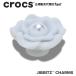  Crocs crocs[ аксессуары jibbitzji Bit'z ]NATURE1 //Purple Flower With SMT Pearl/ лиловый цветок with SMT жемчуг l10017429