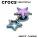 Crocs crocs[ аксессуары jibbitzji Bit'z ]SYMBOL4 //Iridescent Double Star/ilite цент двойной Star l10017481