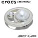  Crocs crocs[ аксессуары jibbitzji Bit'z ]Shoelry6 //Silver Ring With Pearl/ серебряное кольцо with жемчуг l10017735