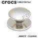 Crocs crocs[ аксессуары jibbitzji Bit'z ]Shoelry3 //Small Silver Circle Stud/ маленький серебряный Circle stud l10017850