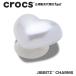  Crocs crocs[ аксессуары jibbitzji Bit'z ]Shoelry3 //Pearl Heart/ жемчуг Heart l10017864