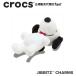  Crocs crocs[ аксессуары jibbitzji Bit'z ]Peanuts/Peanuts Snoopy Plush Head/ Peanuts Snoopy p Rush l10017946