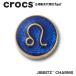  Crocs crocs[ аксессуары jibbitzji Bit'z ]SYMBOL5 //Gold Leo/ Gold * Leo / лев сиденье l10018471