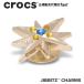 Crocs crocs[ аксессуары jibbitzji Bit'z ]SYMBOL2//Celestial Starburst With Gem/ selection стойка Ars ta- Burst with jeml10018528