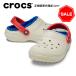 クロックス crocs【メンズ レディース ボア】Classic Lined Clog/クラシック ラインド クロッグ/ボーン×マルチ｜##