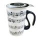 Amazing Roo Mug for Music Lover- кофейная чашка крышка имеется музыка память - чай молоко керамика кружка 12 унция подарок оптимальный -400ml