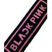 BLACK PINK (ブラックピンク) Slogan Towel スローガンタオル (黒）ブルピン【メール便可】