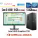 Dell( Dell ) настольный персональный компьютер DELL тонкий настольный Core i3 14100*8GB память *512GB SSD установка модель *Office 2021 есть модель *23.8 type * новый товар 