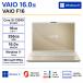 VAIO Vaio ноутбук VAIO F16 атлас Gold Core-i5|16GB|SSD256GB|16 дюймовый |Windows11 Home|Office Home and Business 2021