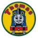  паровозик Томас нашивка Thomas * зеленый рамка-оправа C195o обод Pas примерно 6cm.... утюг выше like герой рукоделие ручная работа ребенок входить . входить .yp