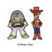  Disney Toy Story woody &baz выше like1.8×4cm/3×4cmpiksa- нашивка утюг рукоделие сопутствующие товары .... вышивка ручная работа ребенок входить . входить .yp