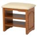  bench простой стул полки имеется 2 уровень ширина 41 casual обеденный bench вход обувь тапочки место хранения натуральное дерево из дерева магазин Cafe lounge лобби отель юридическое лицо День почитания пожилых людей 