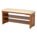  bench простой стул полки имеется 2 уровень ширина 90 casual обеденный bench вход обувь тапочки место хранения натуральное дерево из дерева магазин Cafe lounge лобби отель юридическое лицо День почитания пожилых людей 